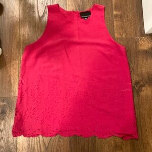 Cynthia Rowley floral perf top size medium